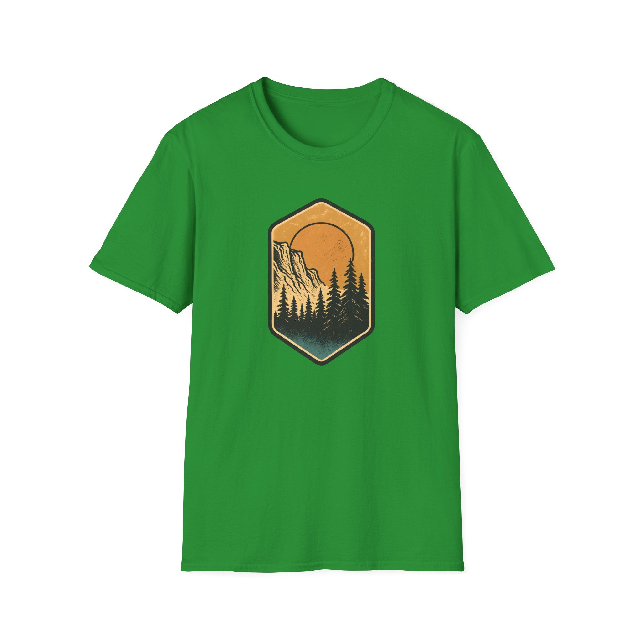 Sunset Mountain Forest T-Shirt
