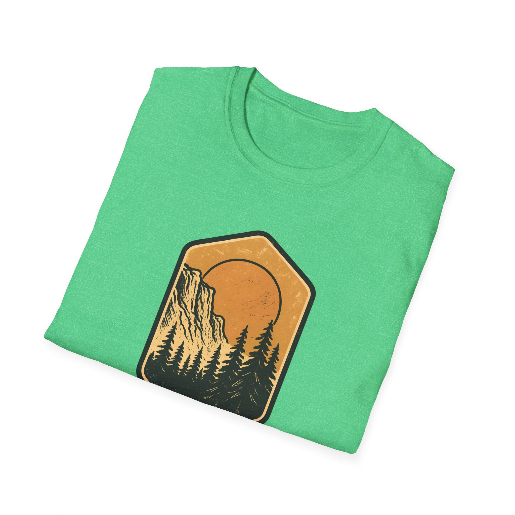 Sunset Mountain Forest T-Shirt