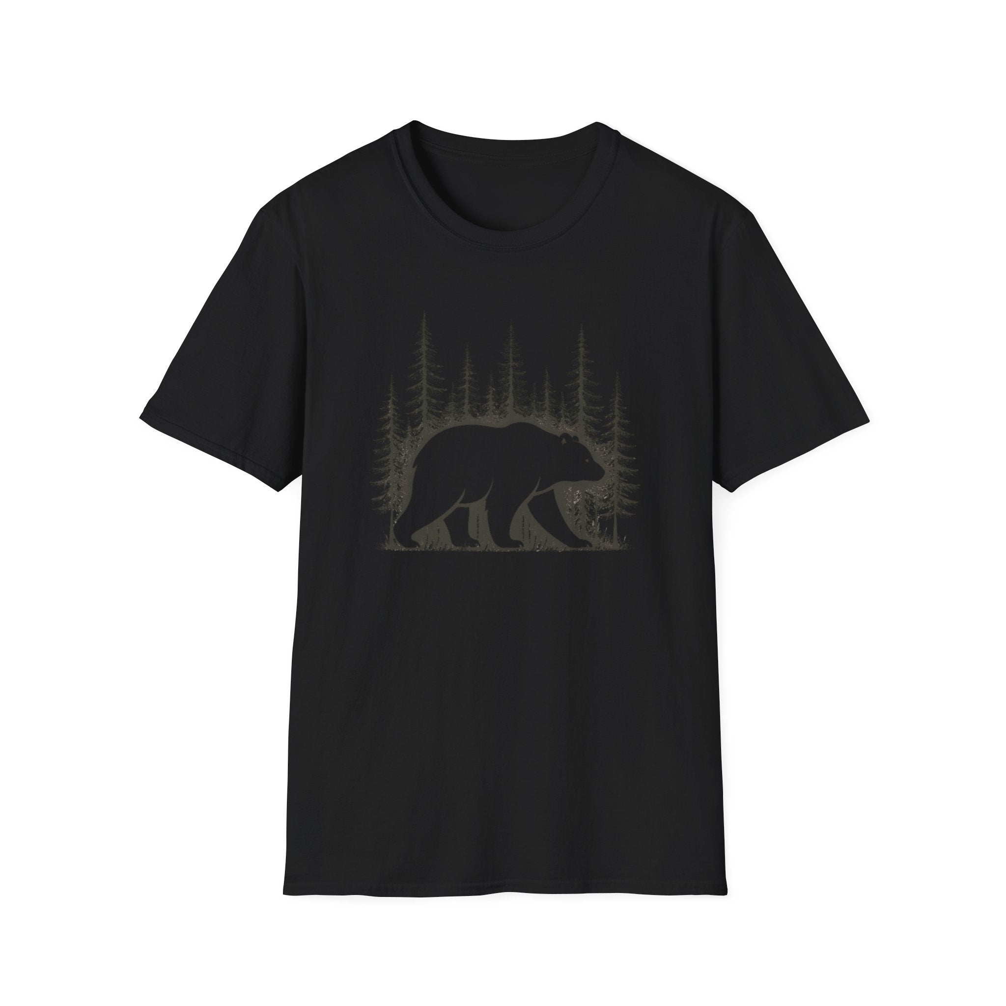 Forest Bear Silhouette T-Shirt