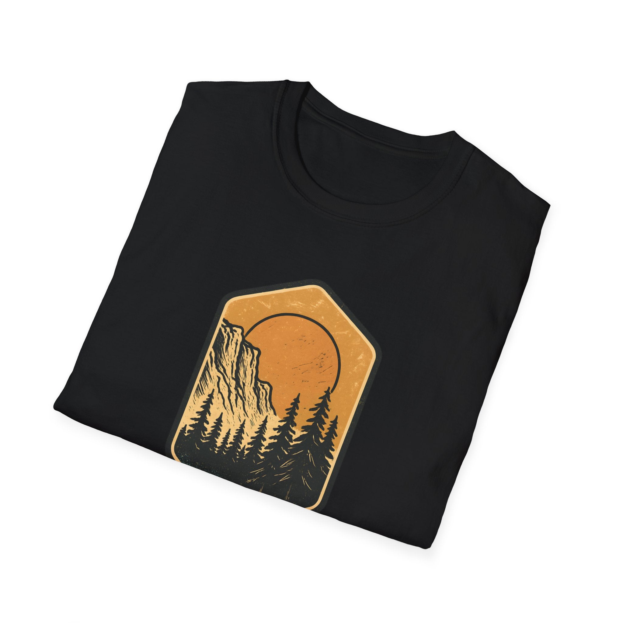 Sunset Mountain Forest T-Shirt