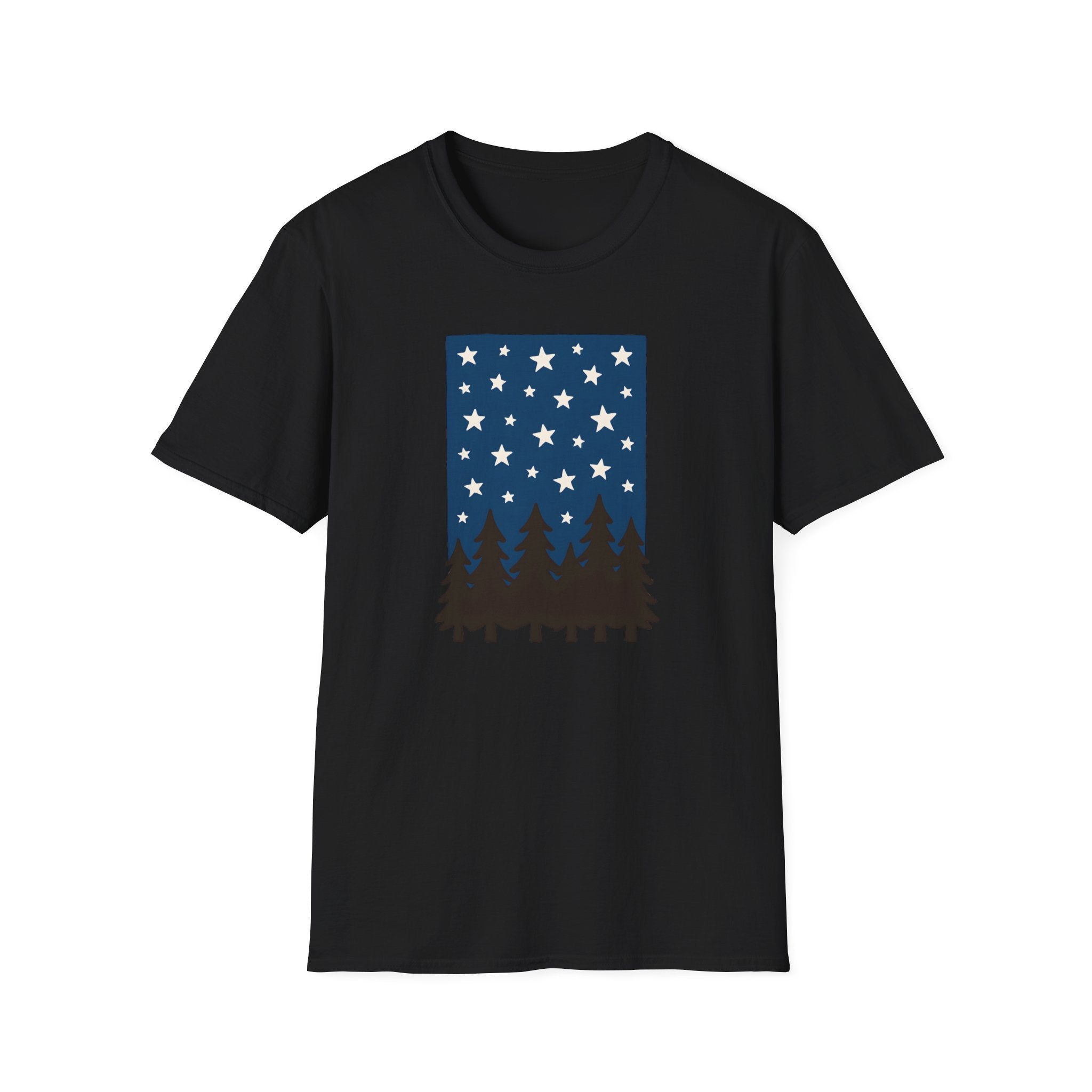 Starry Night Forest T-Shirt