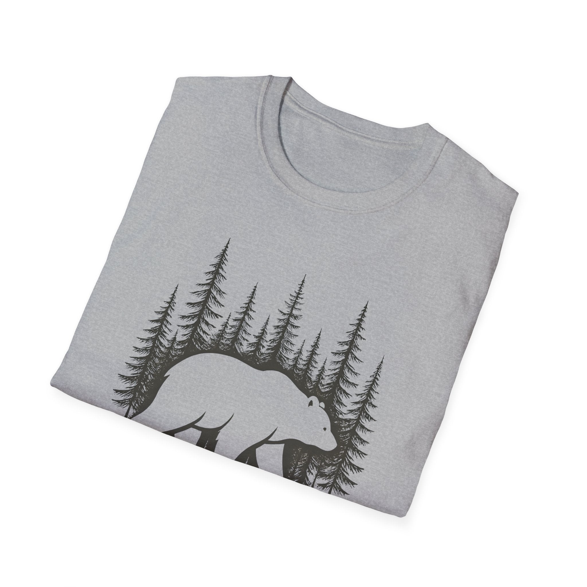 Forest Bear Silhouette T-Shirt