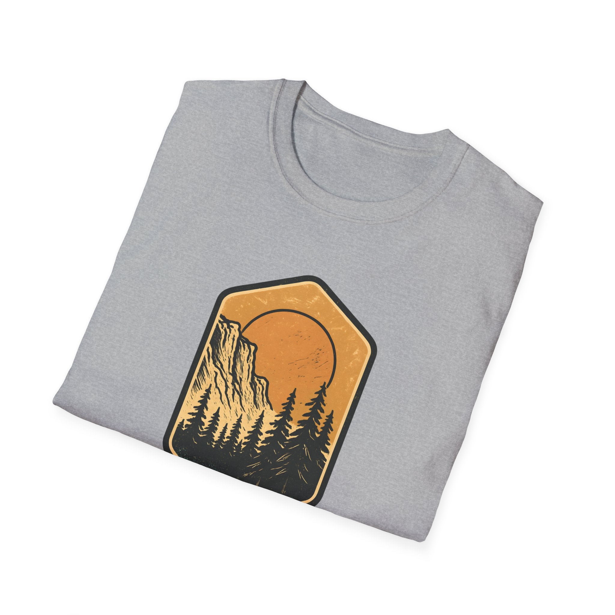 Sunset Mountain Forest T-Shirt