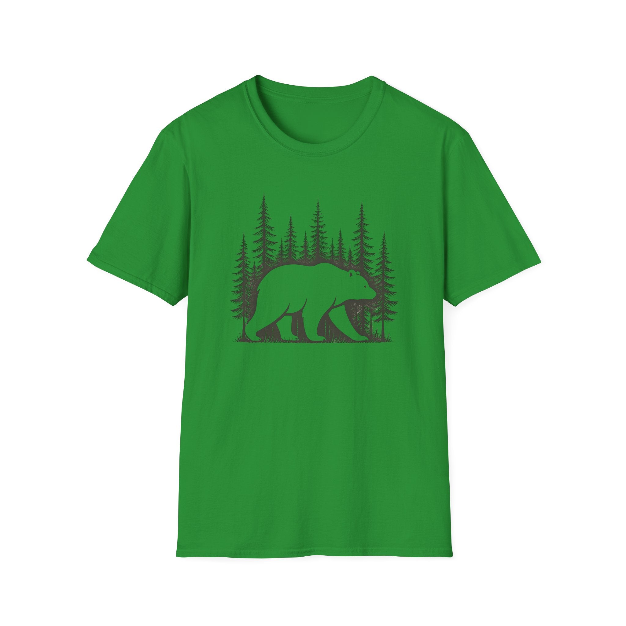 Forest Bear Silhouette T-Shirt