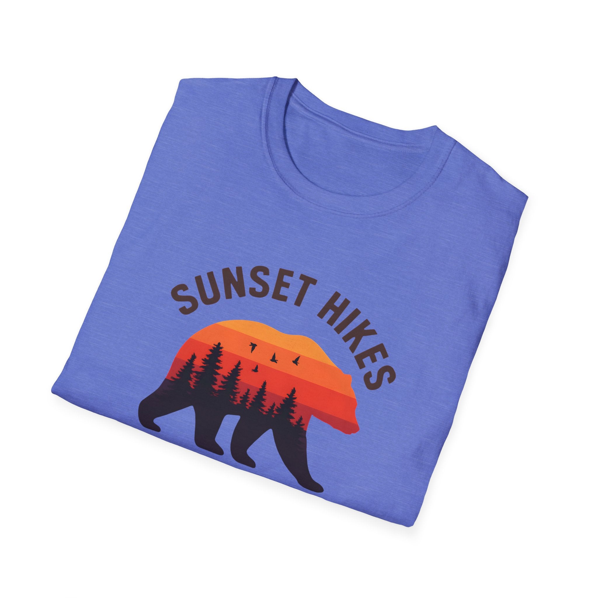 Bear Silhouette at Sunset T-Shirt