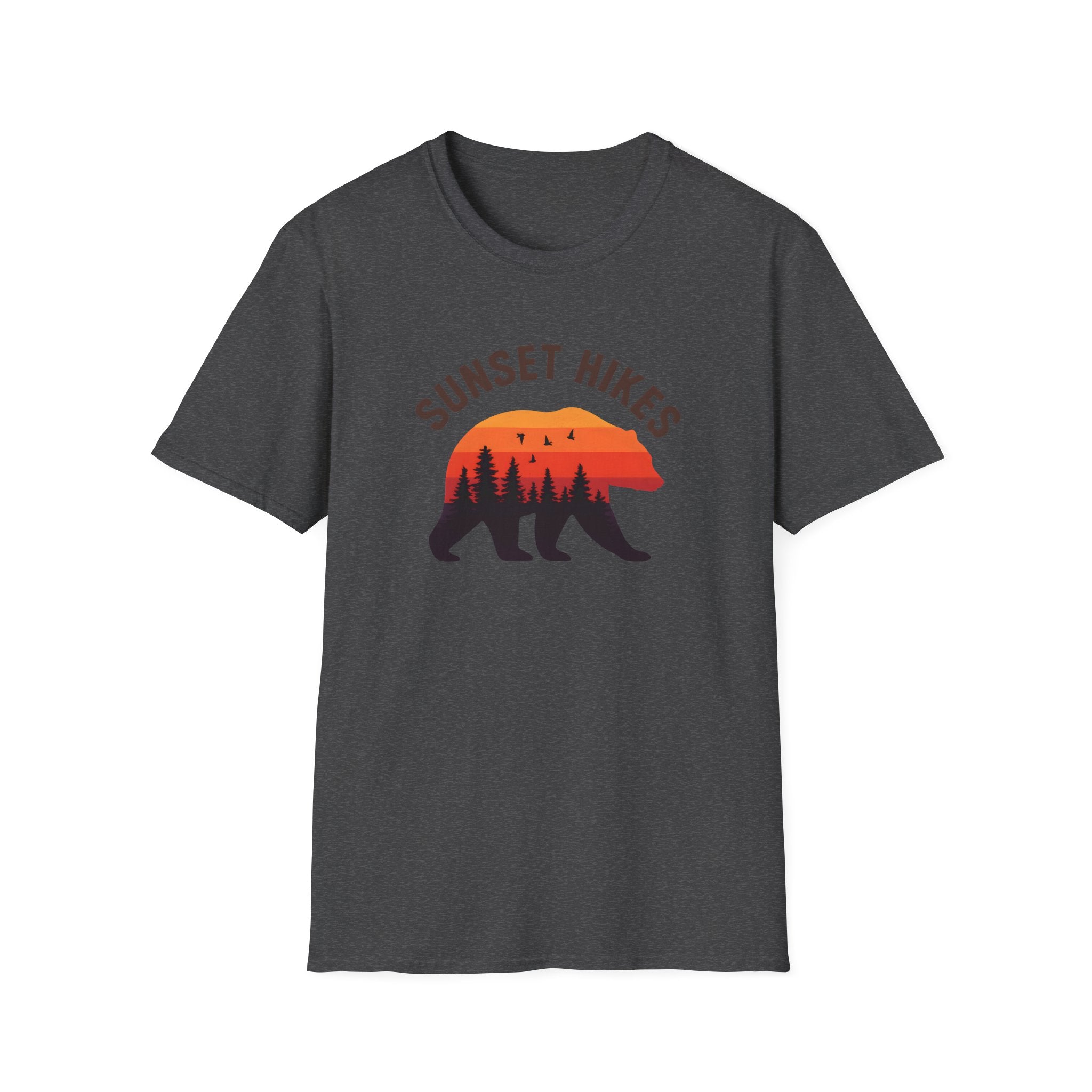 Bear Silhouette at Sunset T-Shirt